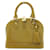Louis Vuitton Alma BB Khaki Patent leather  ref.549223