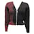 * Alexander McQueen Tops Ladies Zip-up Gradation Wool Cardigan XS Red  ref.549347