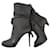 Michael Kors Ankle Boots Black Leather  ref.549641