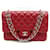 CHANEL CLASSIC TIMELESS JUMBO HANDBAG IN RED QUILTED CAVIAR LEATHER  ref.549819
