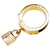 Ring Hermès Hermes Gold Loop Charms Bague écharpe Cadenas Doré - vue 2