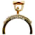Ring Hermès Hermes Gold Loop Charms Bague écharpe Cadenas Doré - vue 4