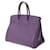 Hermès HERMES BIRKIN 35 Purple Leather  ref.550491
