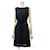 Burberry Dresses Black Polyester  ref.550730