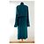 Autre Marque Vestido Slash Hope Verde Profundo - vista 5