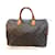 Louis Vuitton Speedy 35 Monogram Brown Leather  ref.550809