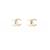 Chanel Aretes Dorado Metal  ref.551185