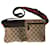 Gucci GG canvas belt bag Brown Cloth  ref.551263