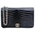 Wallet On Chain Chanel WOC bag in black crocodile Exotic leather  ref.551301