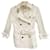trench Burberry taille 34 Coton Blanc  ref.551433