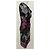 Hugo Boss Boss mittellanges Kleid mit Metallic-Blumenmuster Schwarz Silber Lila Metallisch - Ansicht 8