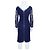 Diane Von Furstenberg Vestido azul marino de encaje Zarita de DvF - vista 2