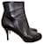 Sergio Rossi Ankle Boots Black Leather  ref.552155