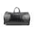 Louis Vuitton Black Epi Leather Noir Keepall 55 sac de marin Cuir  ref.552272