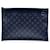 Louis Vuitton Bolsa de embreagem Discovery Monogram Eclipse Canvas Preto Lona  ref.552295