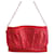 Autre Marque Handbags Silvery Red Leather Chain  ref.552804