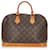 Louis Vuitton Brown Monogram Alma PM Leather Cloth  ref.553248