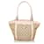 Gucci Brown GG Canvas Abbey Tote Bag Pink Beige Leather Cloth Pony-style calfskin Cloth  ref.553266