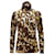 Diane Von Furstenberg Turtleneck Sweater in Cheetah Print Wool  ref.553414