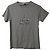 Camiseta Bella Freud I Shock Myself de algodón gris - vista 4