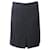 Chanel Pencil Skirt in Black Cotton Tweed  ref.553470