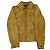Chaqueta Biker de Ralph Lauren en Cuero Amarillo