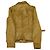 Chaqueta Biker de Ralph Lauren en Cuero Amarillo - vista 2