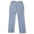 Theory Slim Fit Trousers in Blue Cotton   ref.553614