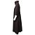 Vestido evasé de cuello alto de Jil Sander en modal marrón Castaño - vista 2