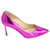 Jimmy Choo Anouk 120 Pointed Pumps in Purple Mirror Leather  ref.553761