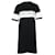 Vestido estilo camiseta con logotipo de Kenzo en algodón negro  ref.553775