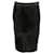 Iris & Ink Pencil Skirt in Black Leather  ref.553777