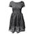 Maje Rimia Lace Mini Dress in Black Cotton  ref.553842