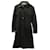 Burberry Parka en taffetas à capuche amovible en polyester noir  ref.553886