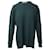 Marni Long Sleeve High Low Sweater in Green Wool  ref.553914