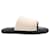 Proenza Schouler Pipe Stretch-Knit Slides in Ecru Leather White Cream  ref.553928