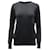 Vince Open Back Long Sleeves Sweater in Black Wool Blend  ref.553951