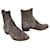 bottines Marc by Marc Jacobs p 37,5 Daim Taupe  ref.554023