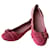 Louis Vuitton Ballerinas Pink Leinwand  ref.555042