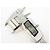Kelly Hermès HERMES SCIARPA ANELLO PADENAS KELY IN METALLO ARGENTO SCIARPA A SCATOLA QUADRATA - vista 5