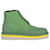 Bottega Veneta Leather Casual Combat Boots Green  ref.555577
