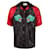 Camisa de boliche Gucci Panther Preto Seda  ref.556181