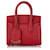 Alexander McQueen Bolso satchel rojo de cuero Heroine Roja Becerro  ref.556397