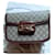 Gucci horsebit 1955 Brown Leather Cloth  ref.556409