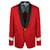 Gucci Single-Breasted Blazer Red  ref.556568