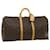 Louis Vuitton Keepall 60 Marrom Lona  ref.556992