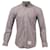 Thom Browne Chemise à carreaux à manches longues boutonnée sur le devant en coton multicolore  ref.557554