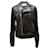 Autre Marque Acne Studios Lightweight Biker Jacket in Black Lambskin Leather and Suede  ref.557580