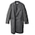 Dries Van Noten Oversized Coat in Grey Wool  ref.557607