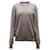 Maison Martin Margiela Maison Margiela Sweatshirt mit Ellenbogen-Patch aus grauer Wolle  ref.557621